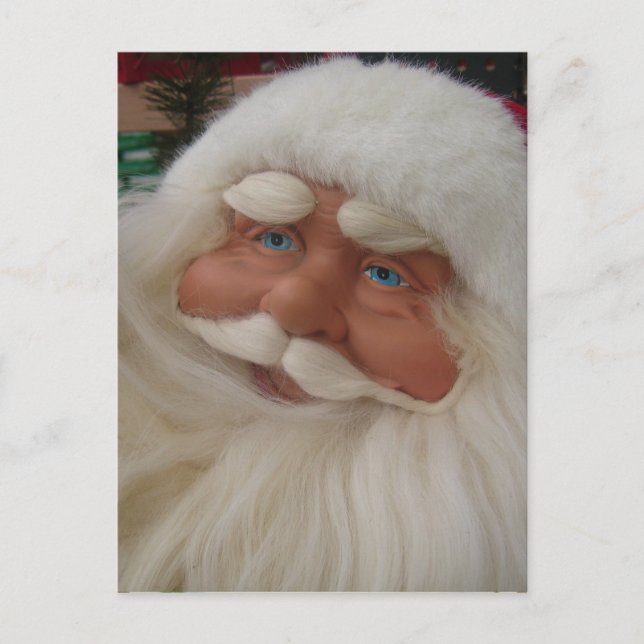 Santa jul vykort (Framsida)