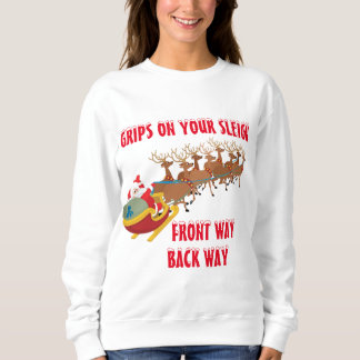 Santa julaftontröja "för en dans" t-shirt