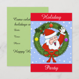 Santa Julfest-inbjudan (Anpassade) Inbjudningar