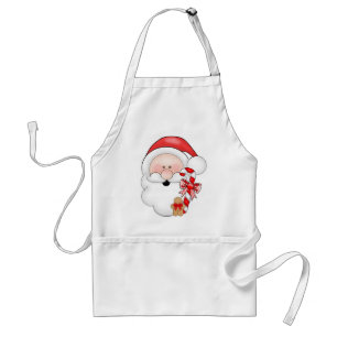 Santa julförkläde förkläde