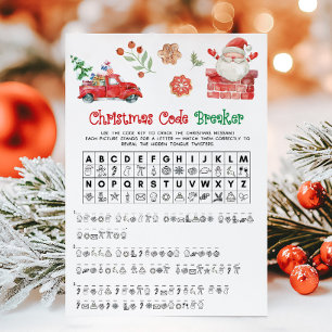 Santa Julkod Kryssare Spel Julkort