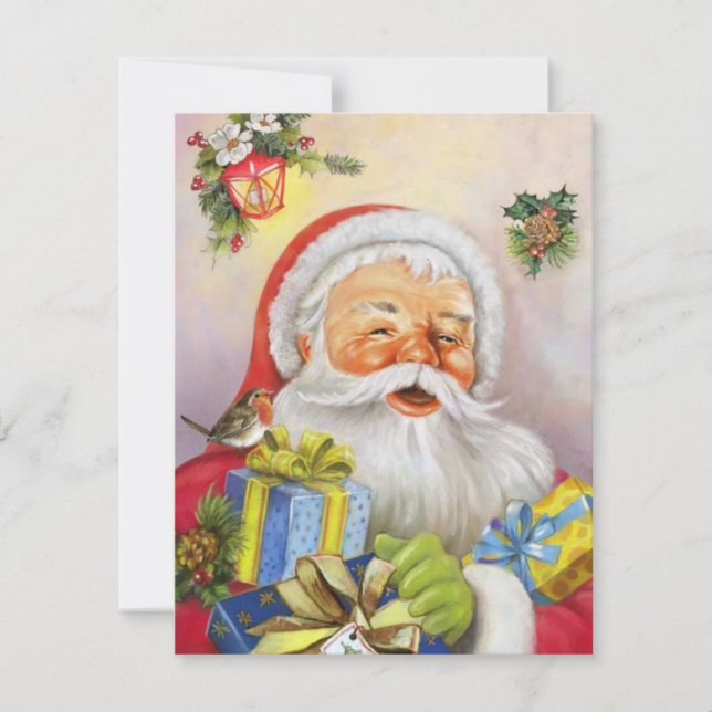 Santa Julkort (Framsida)