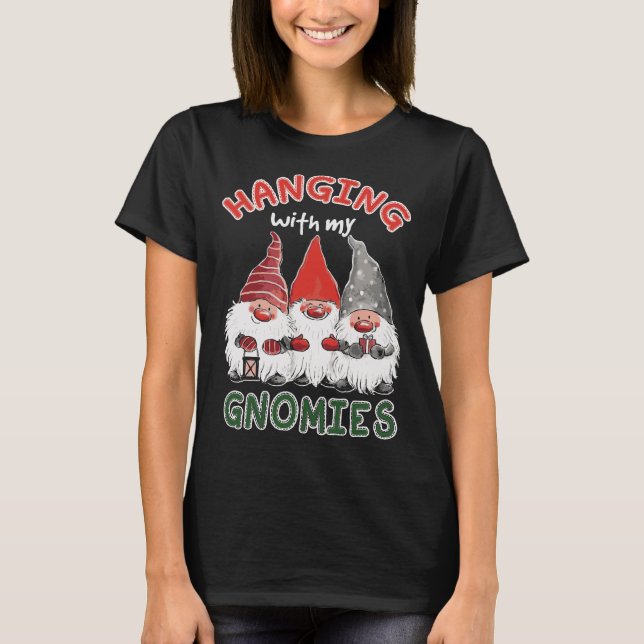 Santa  jultomten t shirt (Framsida)