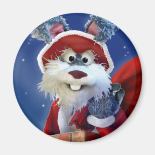 Santa kaninmagnet magnet