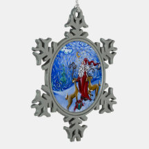 "Santa, kär" prydnad