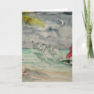Santa karibiska Style.jpg Helgkort