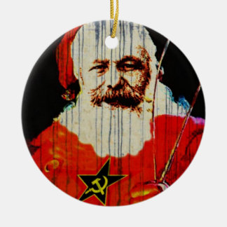 Santa Karl Julgransprydnad Keramik