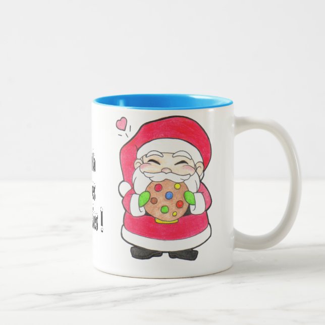 Santa Kärlek Cookies Mugg (Höger)