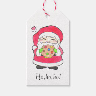 Santa Kärlek Cookies Presentetikett