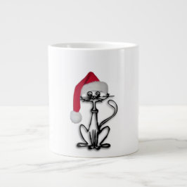 Santa Kattunge Jumbo Mugg