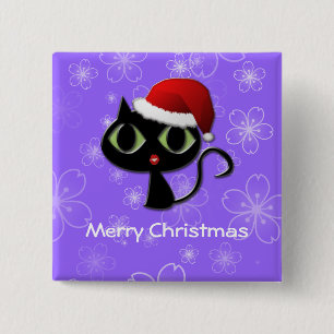 Santa kattunge knapp