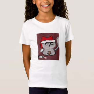 Santa kattunge t-shirt