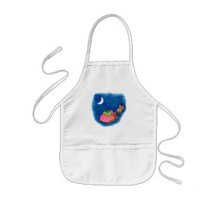 Santa Kids Apron Barnförkläde