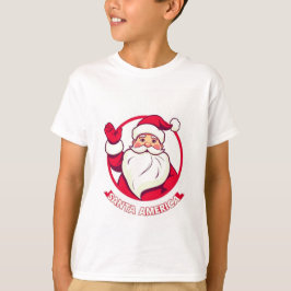 Santa Kids tshirt T Shirt