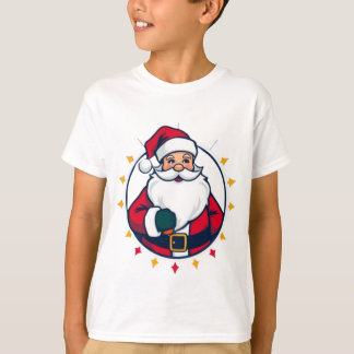 Santa Kids tshirt T Shirt