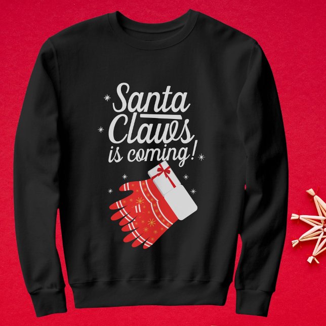 Santa Klo är på väg Personlig jultomte T Shirt (Skapare uppladdad)