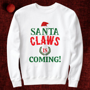 Santa Klo är på väg till familjejulen Personalize T Shirt