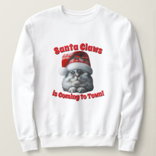 Santa Klo kommer till staden - Festive Kattunge T Shirt