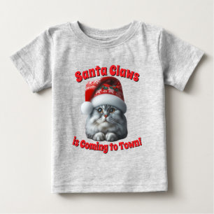 Santa Klo kommer till staden - Festive Kattunge T Shirt