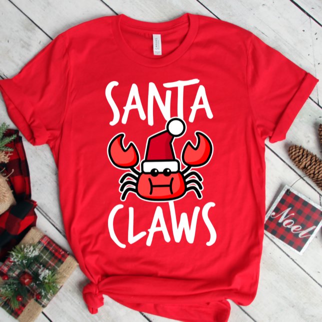 Santa Klo New England Crab - jultomten T Shirt (Skapare uppladdad)