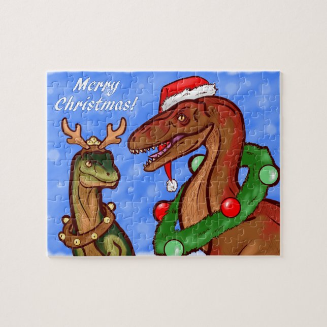 Santa Klo Pussel (Horisontell)