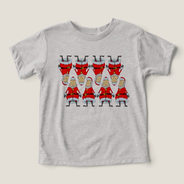 Santa klockor1 t shirt (Design Framsida)