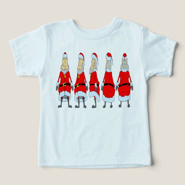 Santa klockor2 t shirt (Design Framsida)