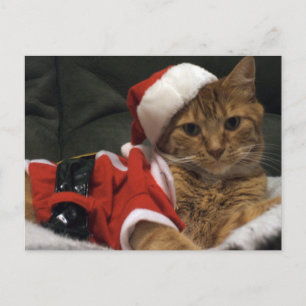 Santa klor helg vykort