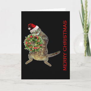 Santa klor helgkort