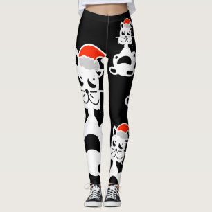 SANTA KLÖSER KATTUNGE vid Slipperywindow Leggings