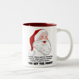 Santa Knows Mugg