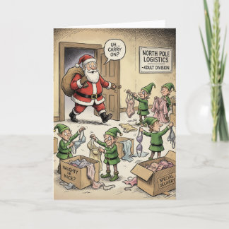 Santa Knows 'The Secret' Kort