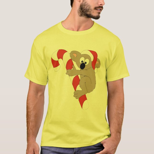 Santa Koala Tee Shirt (Framsida)