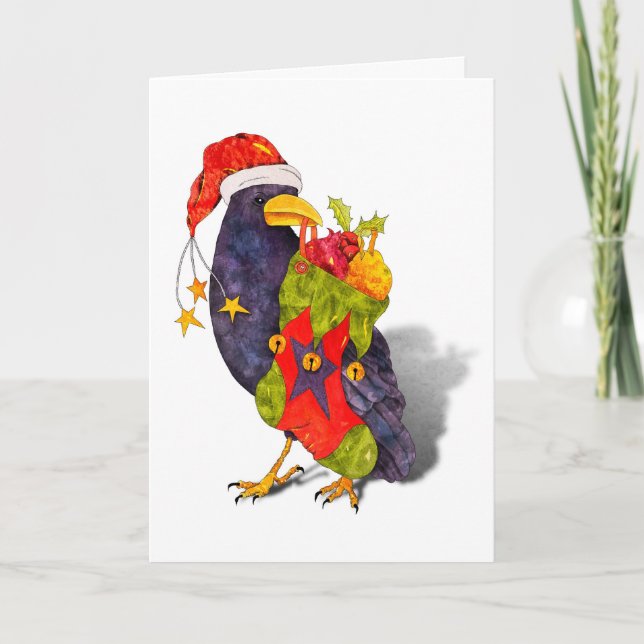 Santa korpsvart kort (Framsida)