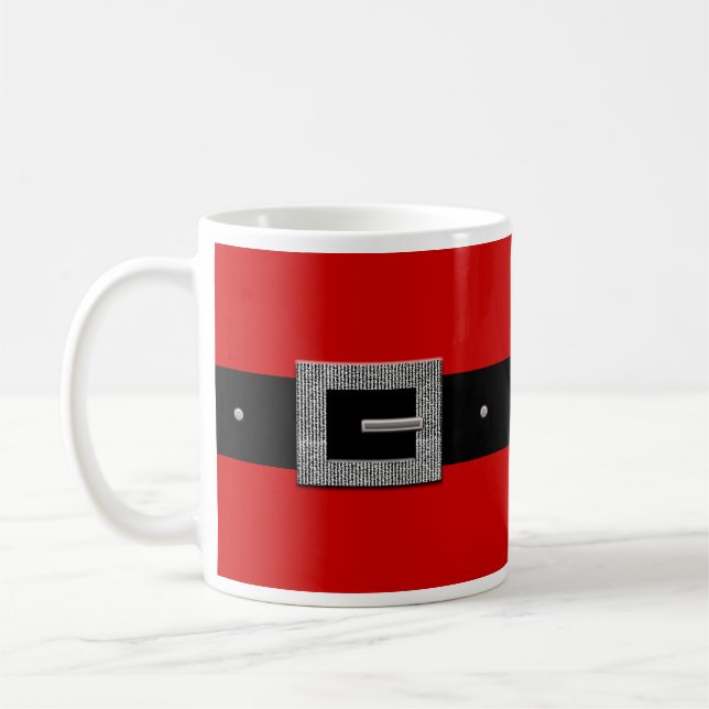 Santa kostym kaffemugg (Vänster)