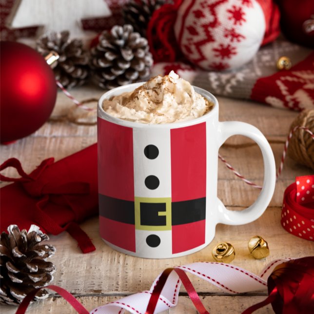 Santa Kostym Kaffemugg (Skapare uppladdad)