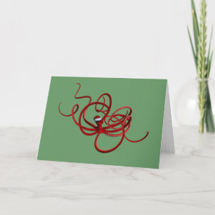 Santa Kraken Helgkort