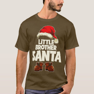 Santa Kväll Little Brother Santa T Shirt