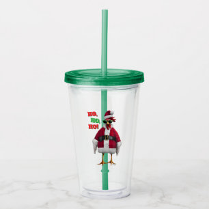 Santa Kyckling Take Away Mugg
