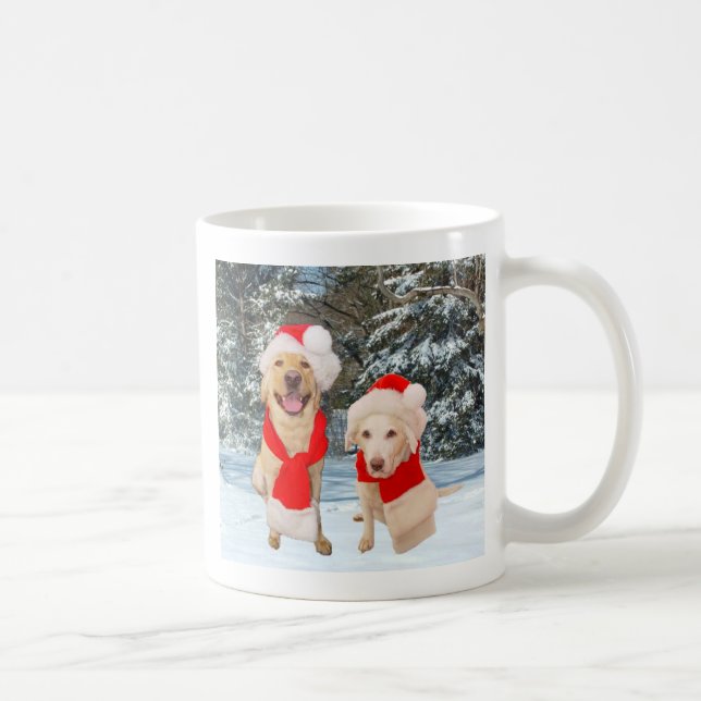 Santa labbmugg kaffemugg (Höger)