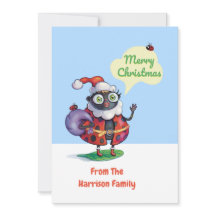 Santa Ladybug Anpassningsbar jul