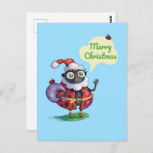 Santa Ladybug jul