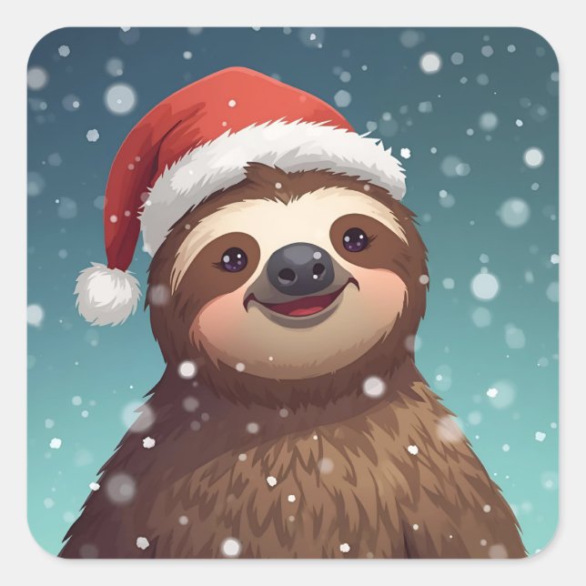 Santa Långsam, Klistermärken (Framsida)