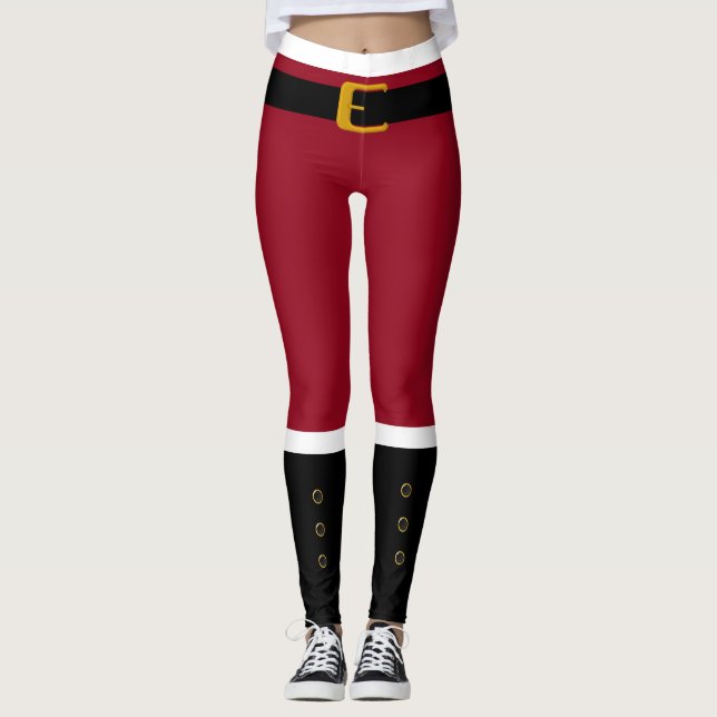 Santa Leggings-Red Leggings (Framsida)