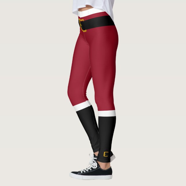 Santa Leggings-Red Leggings (Vänster)