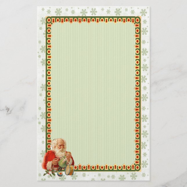 Santa Leksak Maker Brevpapper (Framsida)