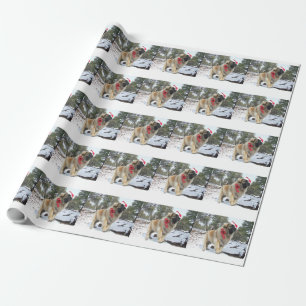 Santa leonberger presentpapper