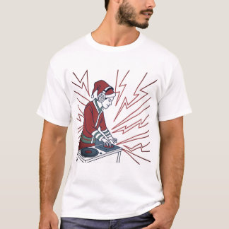 Santa Lightning Mix T Shirt