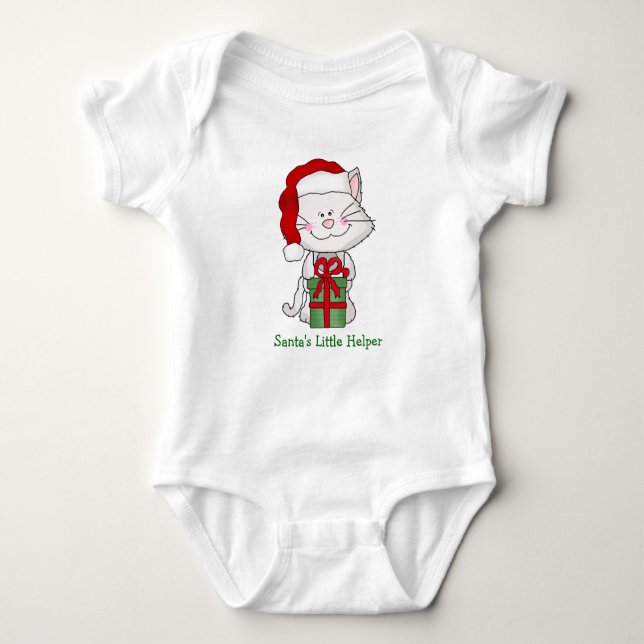 Santa Little Helper jul Tee (Framsida)