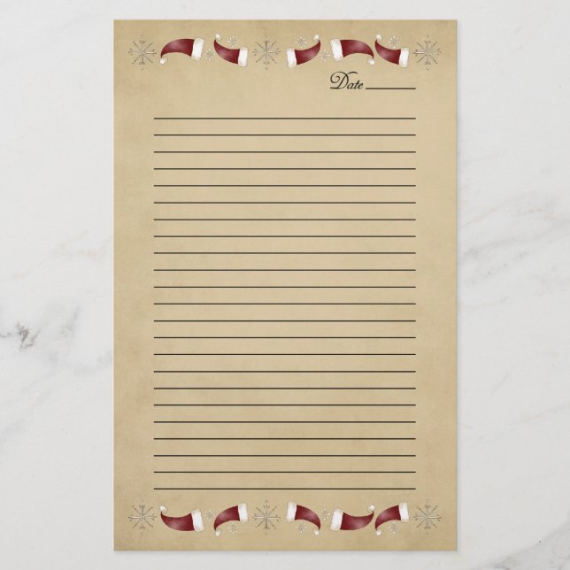 Santa lock brevpapper (Framsida)